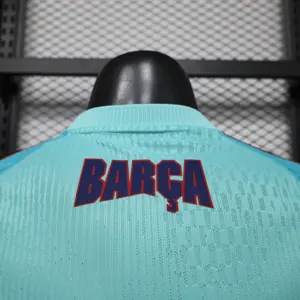 26-27 Barcelona Special Edition Player Version Football Blue T-Shirt AAAAJersey Supply Yupoo 6 1