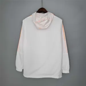 21-22 Arsenal White Windbreaker 7