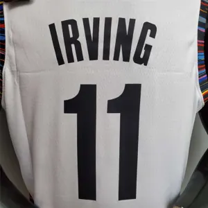 Irving #11 Brooklyn Nets City version white 7