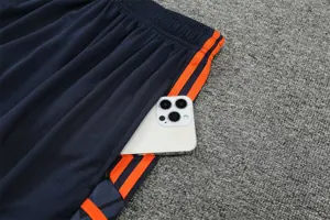 22-23 Manchester United vest training suit kit Blue 3