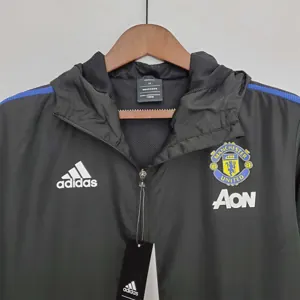 22-23 Manchester United black windbreaker 5