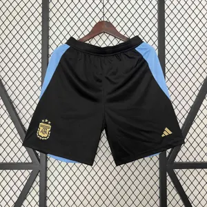 2024 Argentina Black Shorts Football Uniform AAAAJerseys Dropshipping Yupoo