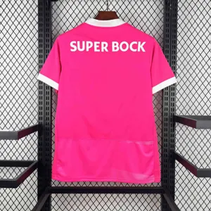 26-27 Sporting Lisbon Mens Special Edition Kit Pink T-Shirt Football AAAAJersey Supply Yupoo 6 6
