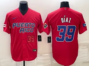 Puerto Rico 2023 World Cup Baseball Jerseys 27