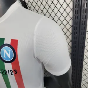 23-24 Napoli White Champions Player Version 3