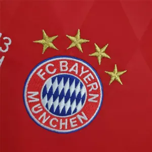 13-14 Bayern Munich Champions League home long sleeve 3