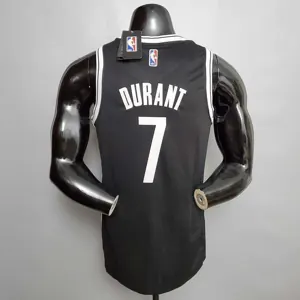 Durant #7 Brooklyn Nets black 7