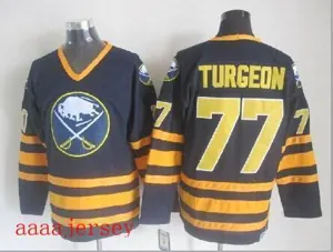 Buffalo Sabres retro ice hockey jersey M-3XL 水牛城军刀队复古冰球服