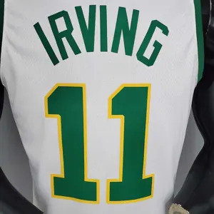 Irving #11 Celtics White Platinum Limited 5