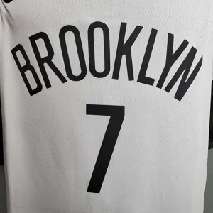 Durant #7 Brooklyn Nets white 1