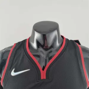 75th Anniversary Miami Heat BUTLER#22 black NBA Jersey 2