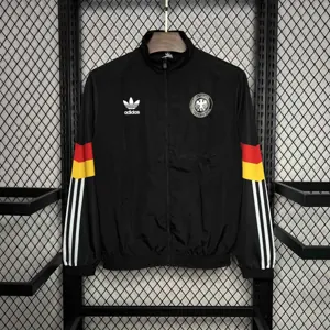 2024 Germany Originals Track Black Windbreaker Jacket AAAAJersey Supplier Yupoo