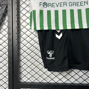 24-25 Real Betis Conference League Final Kid Kits Youth Apparels AAAAJersey Wholesale Yupoo 7