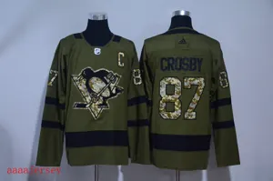 Pittsburgh Penguins ice hockey jersey M-3XL 匹兹堡企鹅冰球服