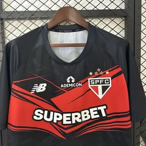 25-26 Sao Paulo Goalkeeper Black Shirt Soccer Uniform AAAAJersey Dropship Yupoo 5