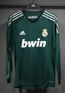 12-13 Real Madrid Third Retro Kit Vintage Player Version Long Sleeve Shirt AAAAJersey Dropship