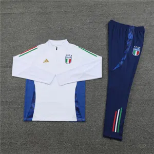 2024 Italy Long Sleeve Training Suit Football Shirts 2
