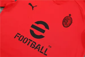 22-23 AC Milan Training Kit Red 5