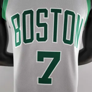 BROWN#7 Boston Celtics Grey NBA Jersey 1