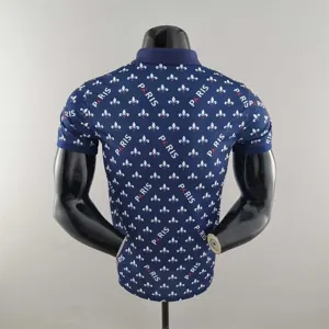 PSG Polo Jordan co branded blue 6