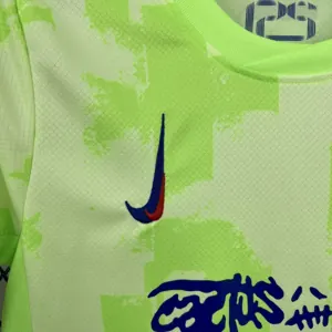 24-25 Barcelona Third Travis Scott Edition Kid Kits Youth Apparels Soccer AAAAJersey Yupoo 9
