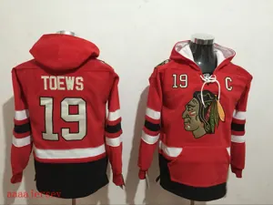 Chicago Blackhawks hoodie ice hockey jersey M-3XL 芝加哥黑鹰队带帽衫冰球服