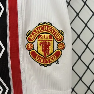 98-99 Manchester United Home Retro Kid Kits Children Sets Jerseys Supllier Yupoo 4