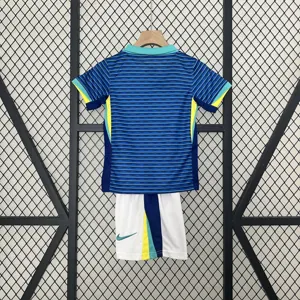 2024 Brazil Away Kid Kits Youth Apparels AAAAJersey Wholesale Yupoo 7