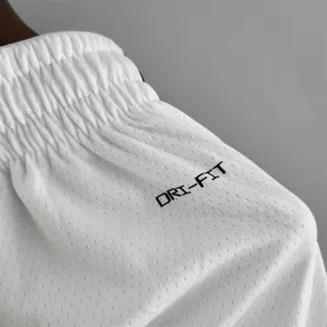 75th anniversary Brooklyn Nets White NBA shorts 9