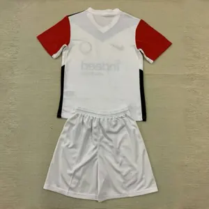 24-25 Frankfurt Home Kid Kits Youth Apparels Soccer AAAAJersey Yupoo 1