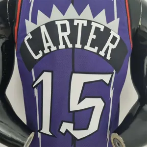 Toronto Raptors CARTER#15 Purple NBA Jersey 3