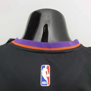 2022 Season Booker #1 Suns City Edition Black NBA Jersey 5