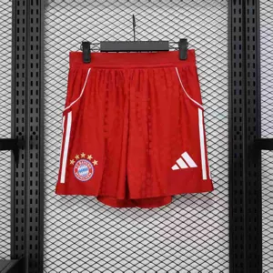 25-26 Bayern Munich Home Red Player Version Shorts AAAAJersey Supplier Yupoo