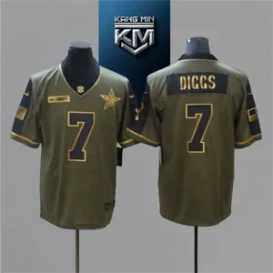 2021 New Tribute Gold Edition NFL Jersey 1