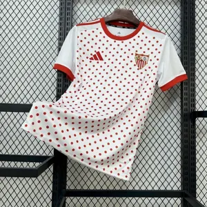 25-26 Sevilla Training Kit Football T-Shirt AAAAJersey Supply Yupoo