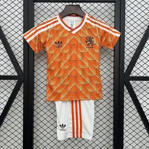 1998 Netherlands Home Kid Kits Youth Apparels Soccer AAAAJersey Yupoo