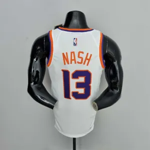 75th Anniversary Nash #13 Phoenix Suns White NBA Jersey 7