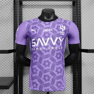 24-25 Al-Hilal Saudi Third Kit Player Version Shirt Soccer AAAAJersey Yupoo
