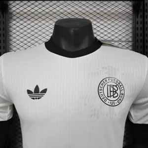 2024 Germany 125th Anniversary Special Edition White Player Version Shirt AAAAJersey Supplier Y 3
