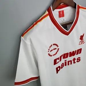 85-86 Retro Liverpool Soccer Jersey Third Away S-2XL 6
