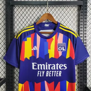 23-24 Lyon Third Away S-XXL Cheap Football Kit 6
