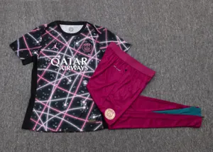 25-26 PSG Player Version Pre-Match Training Kits Football Tracksuits 2