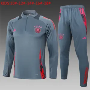 2024 Germany Kids Long Sleeve Training Suit Football Shirts