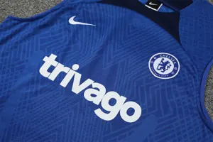 22-23 Chelsea vest training suit kit Diamond Blue 9