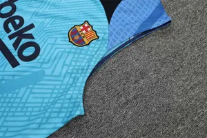 22-23 Barcelona vest training suit kit blue 22
