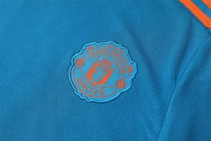 2223 Manchester United Training Suit Short Sleeve Kit Blue 19
