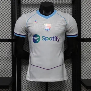 26-27 Barcelona Special Edition Player Version Football White T-Shirt AAAAJersey Supply Yupoo 5
