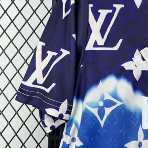 25-26 Real Madrid x LV Navy&Blue Special Edition Shirt AAAAJersey Dropship Yupoo 2