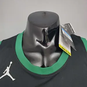 TATUM #0 Celtics White Jordan theme black 6