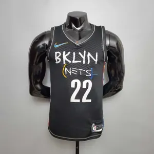 New Brooklyn Nets LEVERT#22 City Edition Black